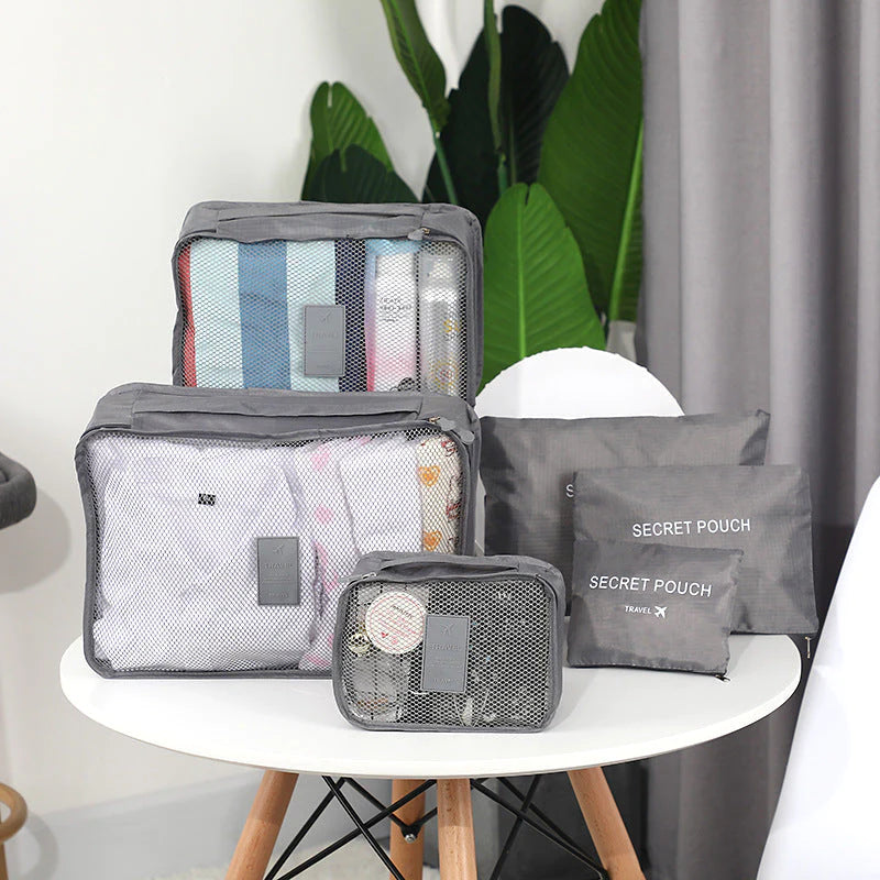 IMPORTADORA NUEVO SIGLO on Instagram: KIT DE ORGANIZADORES PARA VIAJES (no  incluye maleta) Precio: $12.00 el kit 3 x $30.00 Incluye 8 organizadores de  equipaje de viaje: • incluye 3 tamaños diferentes
